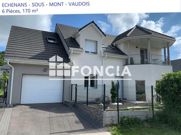 Location Maison 6 pièces 170.73 m² - 21 ROUTE DE LUZE Echenans Sous Mont Vaudois 70400
