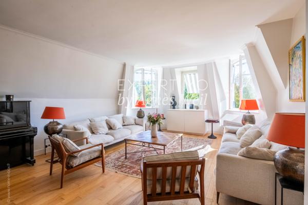 CROISSY-SUR-SEINE - VIEUX CROISSY - APPARTEMENT D'EXCEPTION 4 PIÈCES - 2 CHAMBRES