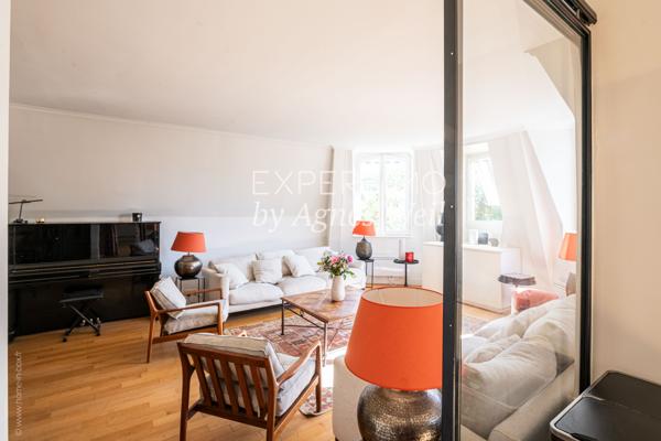 CROISSY-SUR-SEINE - VIEUX CROISSY - APPARTEMENT D'EXCEPTION 4 PIÈCES - 2 CHAMBRES
