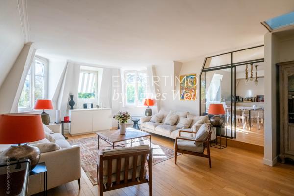 CROISSY-SUR-SEINE - VIEUX CROISSY - APPARTEMENT D'EXCEPTION 4 PIÈCES - 2 CHAMBRES