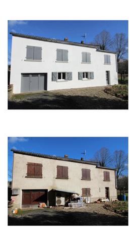 PAYRIN AUGMONTEL - MAISON T4/T5 sur 1100M² de jardin - sous-sol aménageable