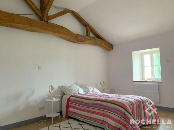 Maison ancienne en meollons 145m2 avec jardin, Aigrefeuille d'Aunis centre.