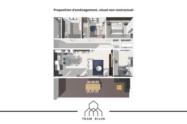 Maison 4 pièces - 105 m² Exclusivité efficity