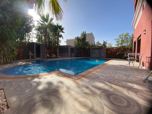 A vendre, Villa Moderne de 5 Chambres avec Vue sur l'Atlas - Route de l'Ourika - 18 km de Marrakech