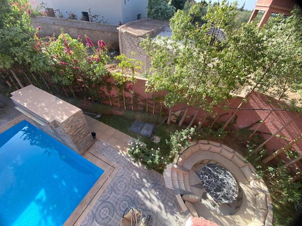 A vendre, Villa Moderne de 5 Chambres avec Vue sur l'Atlas - Route de l'Ourika - 18 km de Marrakech