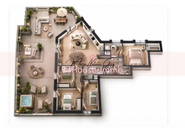 Appartement à vendre 5 pièces de 109 m²