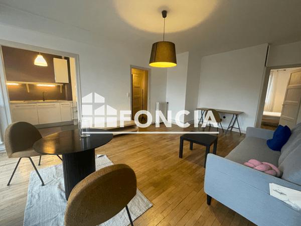 Location Appartement meublé 2 pièces 50.86 m² - 39 BOULEVARD MAGENTA Rennes 35000