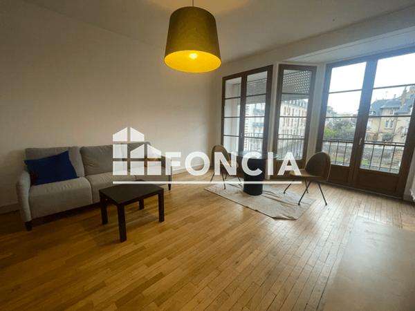 Location Appartement meublé 2 pièces 50.86 m² - 39 BOULEVARD MAGENTA Rennes 35000