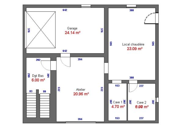 Bièvres - Maison familiale 157 m² - 268 m² utiles - Séjour 50 m² - 3 chambres dont suite parentale de plain-pied - Terrain 748 m² divisible - Jardin sans vis-à-vis - Garage - Sous-sol - Fort potentiel - Proche centre-ville et RER C