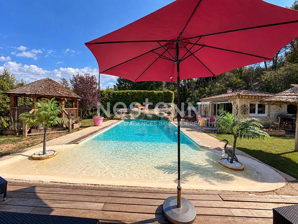 Propriété de 185 m² sur 4 110 m² - Bouc-Bel-Air - Piscine - pool house - Double garage - climatisation réversible - calme