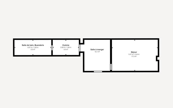 Appartement à vendre    2 pièces • 39 m2 Fontainebleau