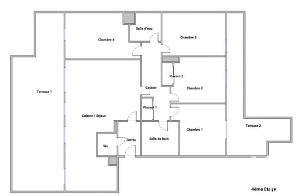 Appartement à vendre 5 pièces 100 m² Nanterre