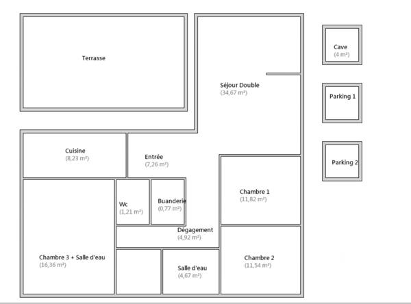 Appartement à vendre 5 pièces 101 m² Puteaux