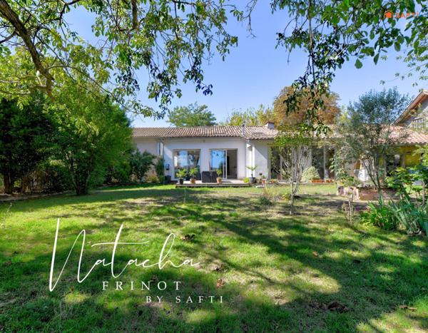 Maison de charme de 210 m² avec jardin arboré, à seulement 30 min de Toulouse