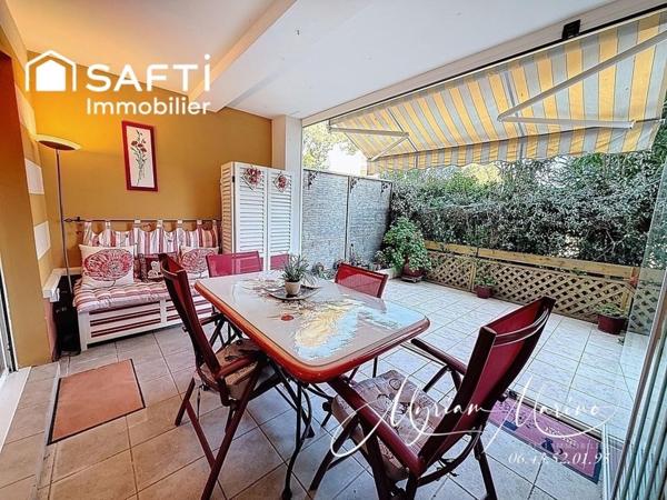 SAINT-AYGULF – RÉSIDENCE LE GRAND PARC – 3 PIÈCES D’EXCEPTION EN REZ-DE-JARDIN + GARAGE 40 M²