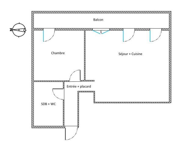 Appartement à vendre 2 pièces 47 m² Toulouse