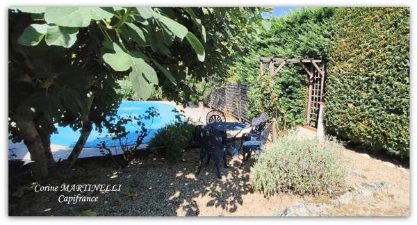 Maison de village avec jardin, piscine et garage — Cœur du Gers