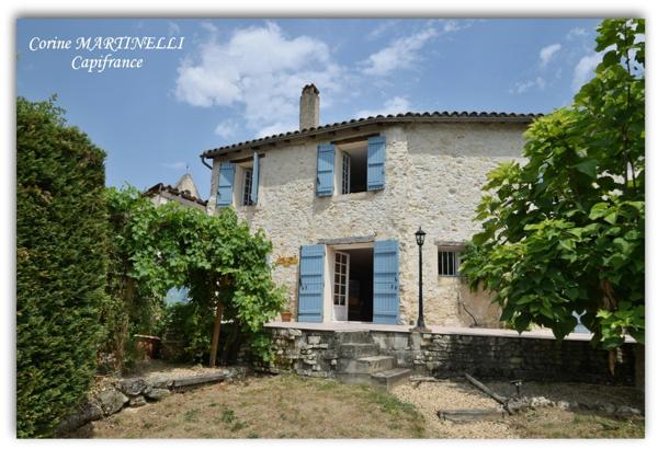 Maison de village avec jardin, piscine et garage — Cœur du Gers