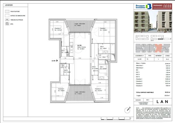 Appartement Bordeaux 5 pièce(s)