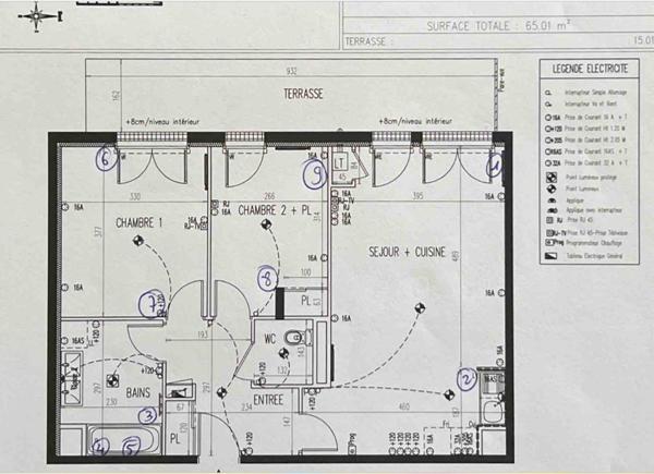 À Vendre – Appartement T3 en Rez-de-Jardin – Résidence Récente et Sécurisée