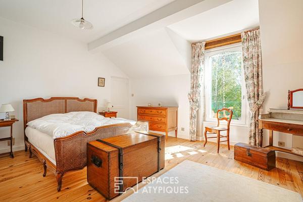 Anciennes écuries transformées en propriété de charme