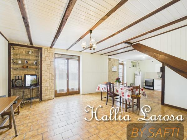 Maison type 3 avec garage et jardin