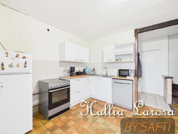 Maison type 3 avec garage et jardin