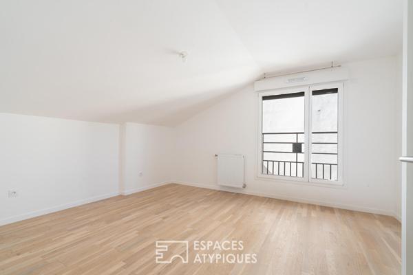 Maison neuve avec jardin