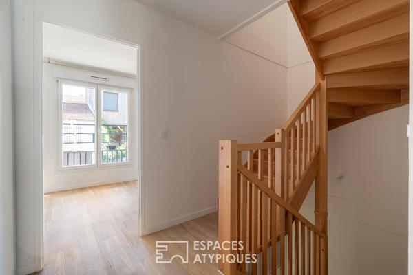 Maison neuve avec jardin