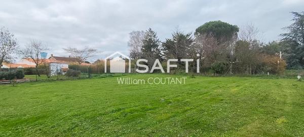 Terrain constructible de 605m2