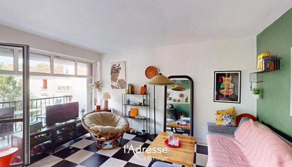Appartement situé dans la résidence de standing Gambetta (à deux pas du Carrefour City) à Saint Jean de Luz.