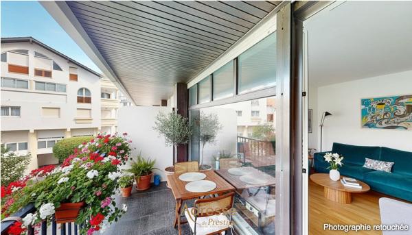 Appartement situé dans la résidence de standing Gambetta (à deux pas du Carrefour City) à Saint Jean de Luz.