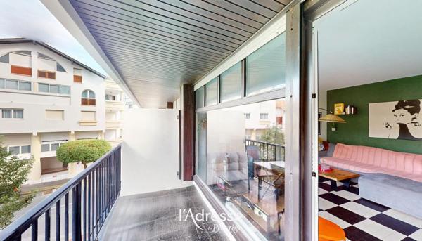 Appartement situé dans la résidence de standing Gambetta (à deux pas du Carrefour City) à Saint Jean de Luz.