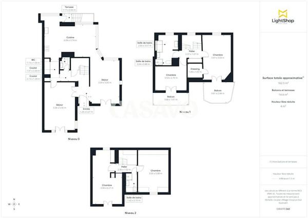 Vente Maison 7 pièces de 172m² - 94170 Le Perreux-sur-Marne
