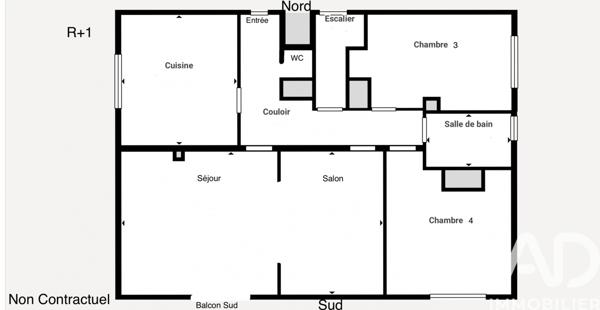 Maison à vendre 5 pièces 102 m² Tarbes