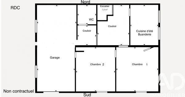 Maison à vendre 5 pièces 102 m² Tarbes