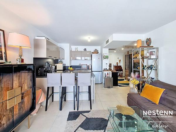 Appartement T3 de 62m2 avec garage à Cavalaire-sur-mer ? Plage à Pied !