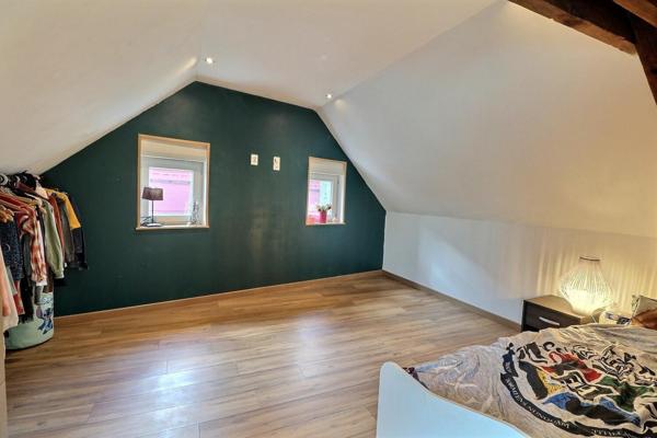 Longère de 187 m2 habitables, 4 chambres indépendantes , garage de 70 m2, terrain de 1188 m2 , le tout bien exposé et au calme en village de campagne. 0 anomalie diagnostics.