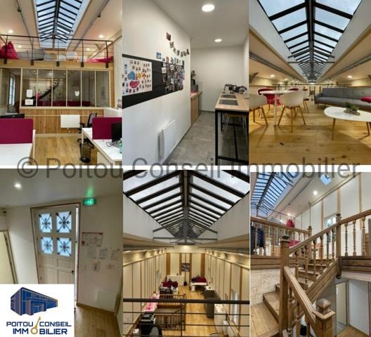 BUREAUX AVEC CACHET EMBLEMATIQUE NIORT CENTRE 175m2