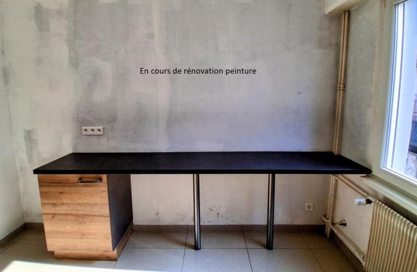 Appartement rénové bien placé