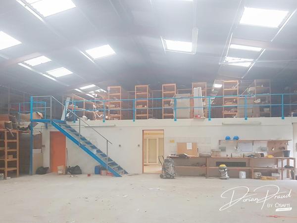 Bâtiment de 440 m² avec bureaux