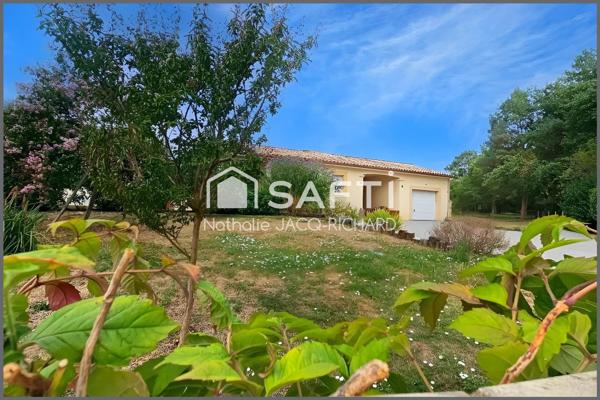 CONTEMPORAINE 150 m² hab, 4chs, bureau, piscine, terrain 2127 m