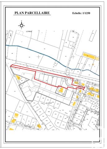 Terrain à vendre 664 m² Bourg