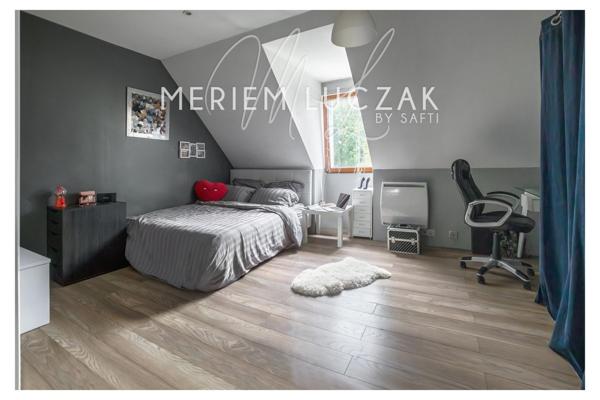 Maison familiale 193 m2 – 5 chambres – jardin sans vis-à-vis –  confort assuré