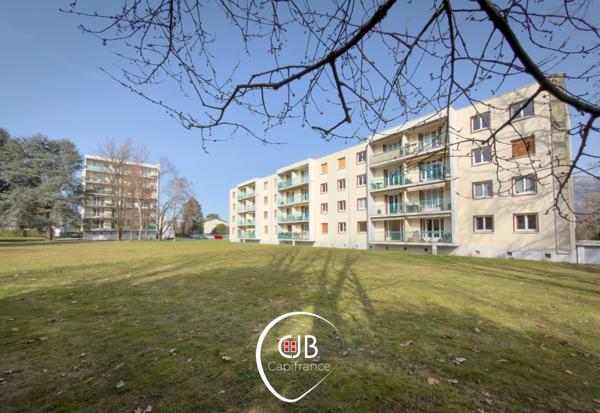 La Motte-Servolex – Appartement T3 65 m² 1er étage avec balcon, garage et cave