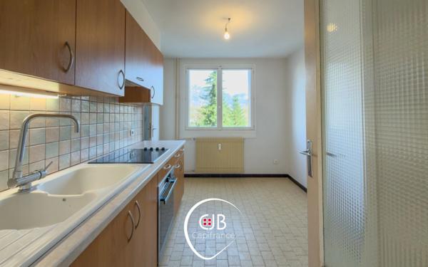 La Motte-Servolex – Appartement T3 65 m² 1er étage avec balcon, garage et cave