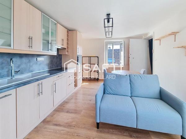 Deux pièces avec terrasse au sein d'une petite copropriété