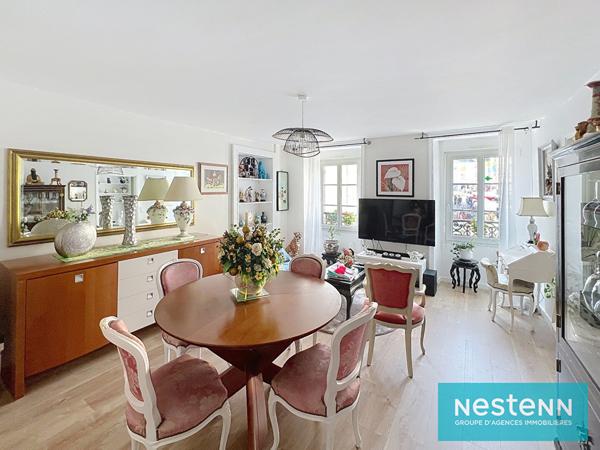 Vente d un appartement de 3 pieces dans le centre ville de Lamballe
