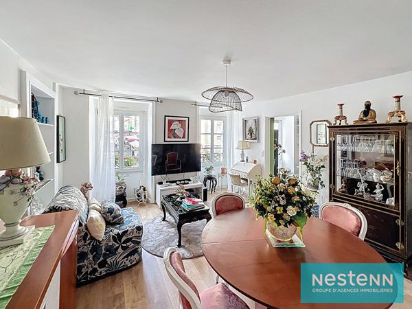 Vente d un appartement de 3 pieces dans le centre ville de Lamballe