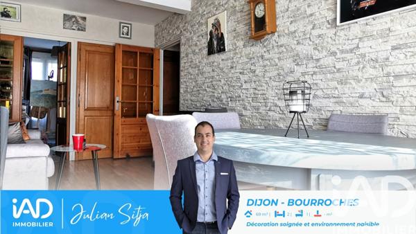 Appartement à vendre 3 pièces 69 m² Dijon